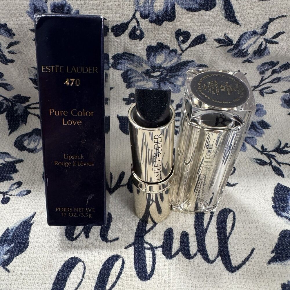 Estee Lauder Pure Color Love Lipstick - 470 Moon Rock -Full Size - NIB